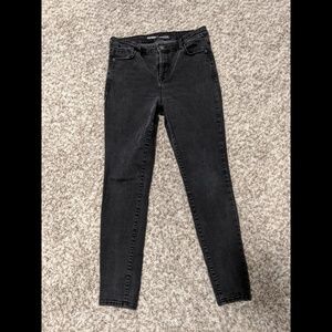 Black High Waisted Skinny Jeans